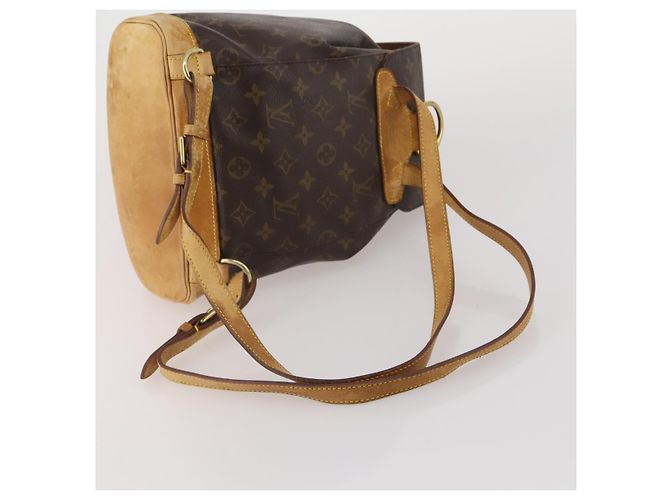 Zaino LOUIS VUITTON Monogram Montsouris MM M51136 LV Auth 197278 Monogramma - vista 8