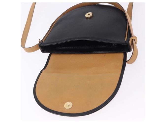 16 Céline Borsa a tracolla CELINE in pelle beige tono oro Auth ka6215 - vista 10