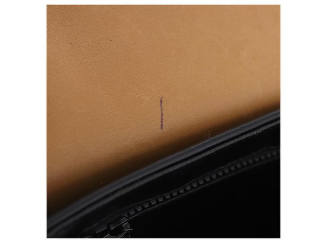16 Céline Borsa a tracolla CELINE in pelle beige tono oro Auth ka6215 - vista 11