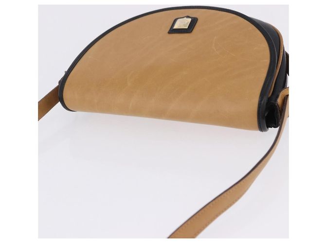 16 Céline Borsa a tracolla CELINE in pelle beige tono oro Auth ka6215 - vista 14