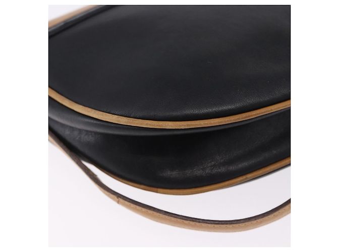16 Céline Borsa a tracolla CELINE in pelle beige tono oro Auth ka6215 - vista 20