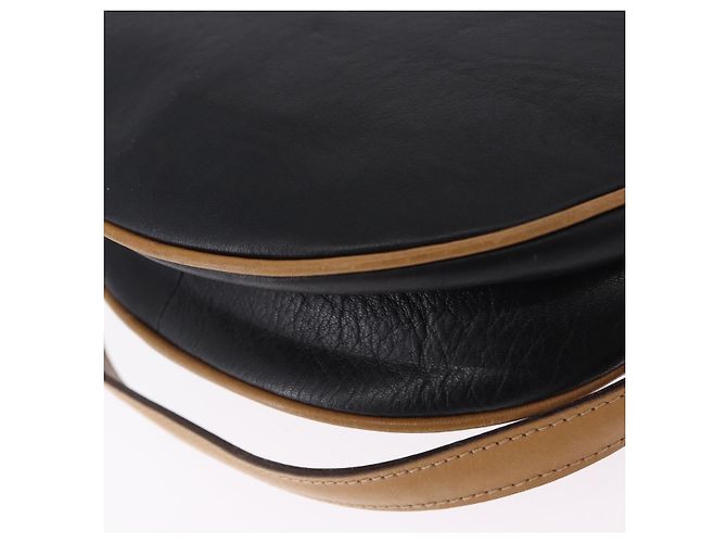 16 Céline Borsa a tracolla CELINE in pelle beige tono oro Auth ka6215 - vista 21