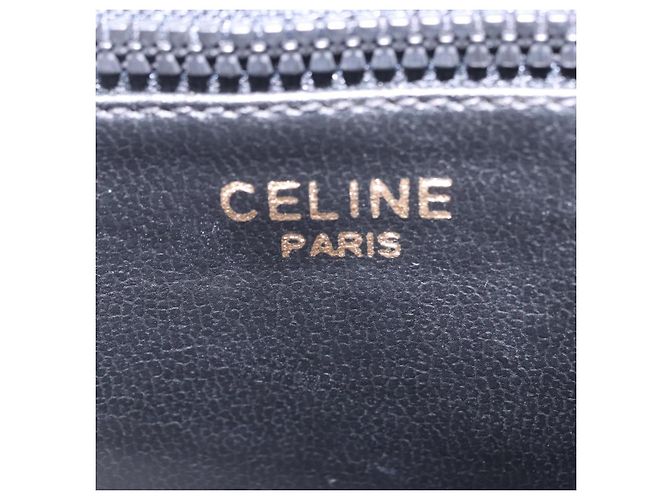 16 Céline Borsa a tracolla CELINE in pelle beige tono oro Auth ka6215 - vista 25