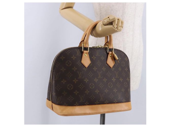 Borsa a mano LOUIS VUITTON Monogram Alma M51130 LV Auth 204041V Monogramma - vista 29