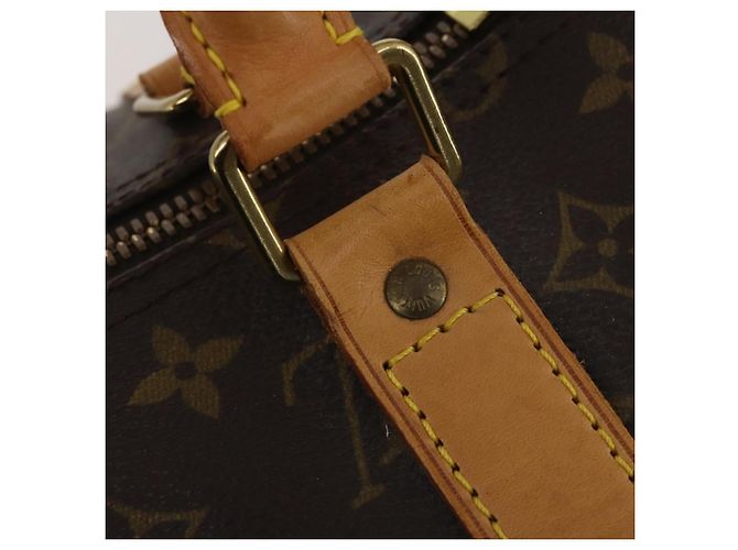 LOUIS VUITTON Monogram Keepall Bandouliere 55 Boston Bag M41414 LV Auth 200406V Monogramma - vista 20