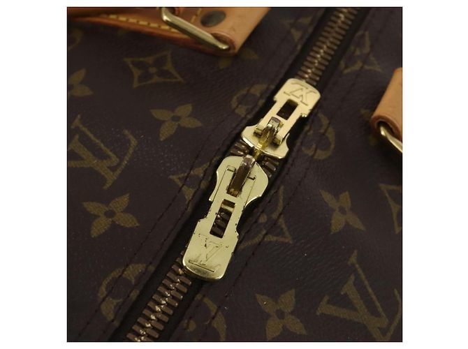 LOUIS VUITTON Monogram Keepall Bandouliere 55 Boston Bag M41414 LV Auth 200406V Monogramma - vista 22