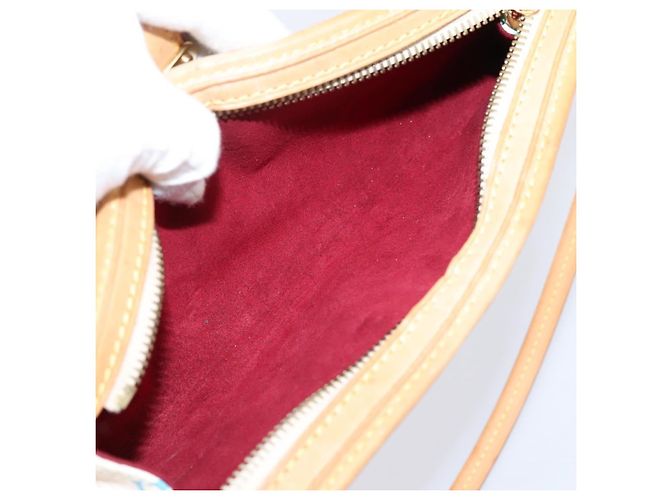 LOUIS VUITTON Monogram Multicolor Shirley Bag White M40049 LV Auth 204851V Blanc - vue 10
