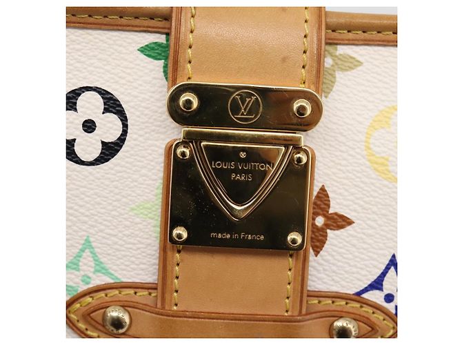 LOUIS VUITTON Monogram Multicolor Shirley Bag White M40049 LV Auth 204851V Blanc - vue 20