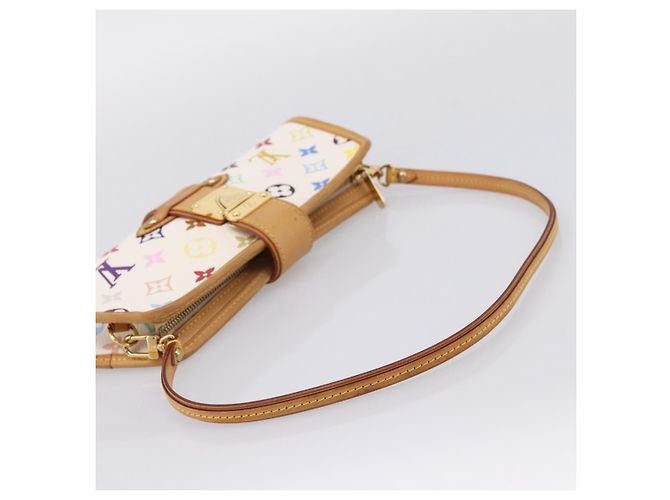 LOUIS VUITTON Monogram Multicolor Shirley Bag White M40049 LV Auth 204851V Blanc - vue 7