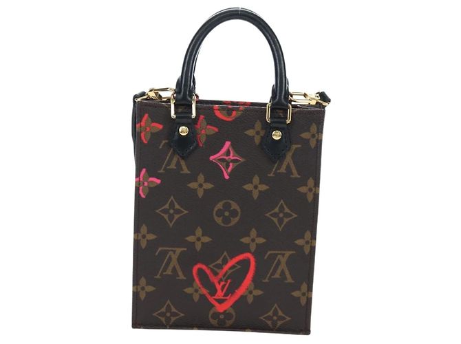 LOUIS VUITTON Monogram Fall in Love Petit Sac Plat 2way M80839 LV Auth 167618SAM Monogramm - Ansicht 2