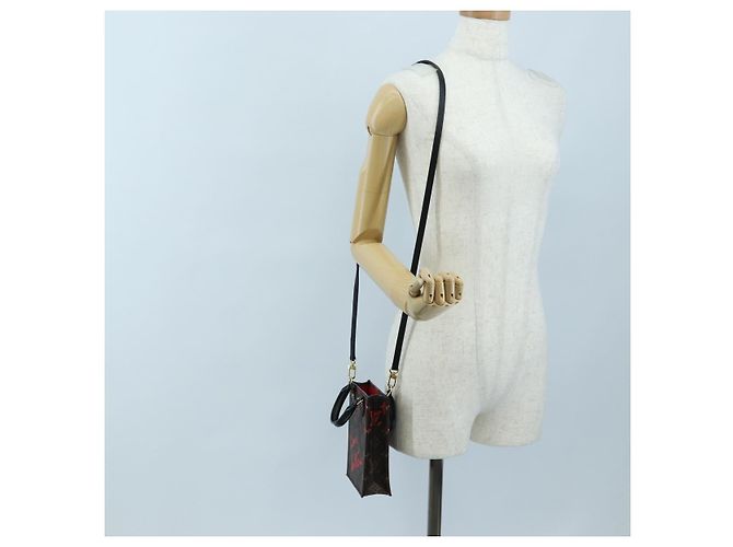 LOUIS VUITTON Monogram Fall in Love Petit Sac Plat 2way M80839 LV Auth 167618SAM Monogramm - Ansicht 25