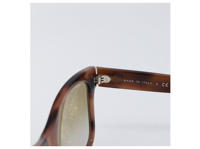 Gafas de sol CHANEL Plástico Brown Silver CC Auth BA15588 Castaño Plata - vista 9
