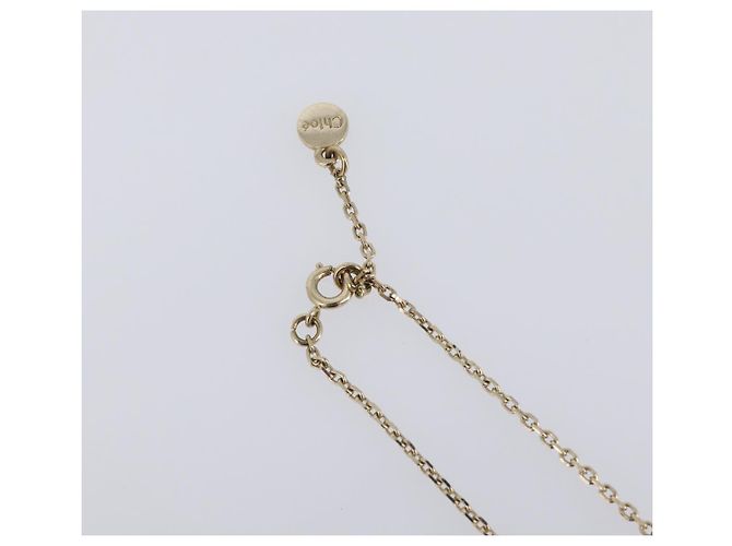 Chloé Chloe Halskette Metall 3er-Set Gold- und Silberton Auth SW2841 - Ansicht 5