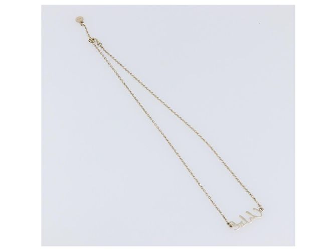 Chloé Chloe Halskette Metall 3er-Set Gold- und Silberton Auth SW2841 - Ansicht 6