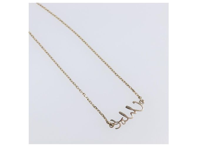 Chloé Chloe Halskette Metall 3er-Set Gold- und Silberton Auth SW2841 - Ansicht 8