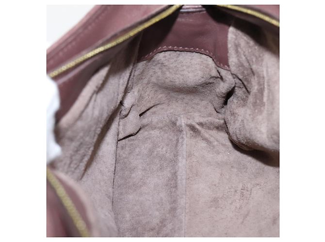 Borsa a tracolla BOTTEGA VENETA INTRECCIATO in pelle marrone e oro 192661 Auth 201370A D'oro - vista 22