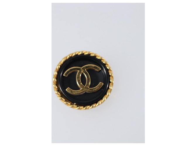 CHANEL Ohrringe Metall Goldfarben CC Auth 204673V - Ansicht 3