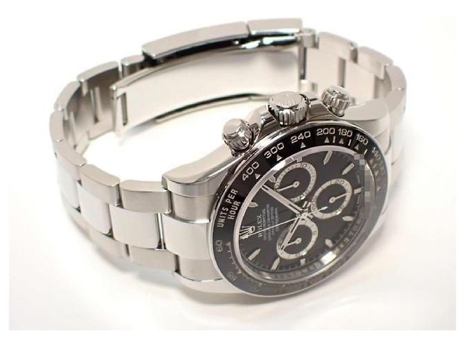 ROLEX Daytona quadrante nero 126500LN '25 acquistato Uomo Argento - vista 10