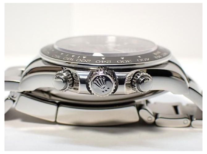 ROLEX Daytona quadrante nero 126500LN '25 acquistato Uomo Argento - vista 4