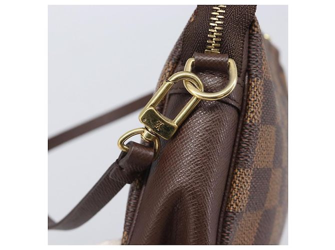 LOUIS VUITTON Damier Ebene Trousse Makeup Pouch N51982 LV Auth 204350 - vista 17
