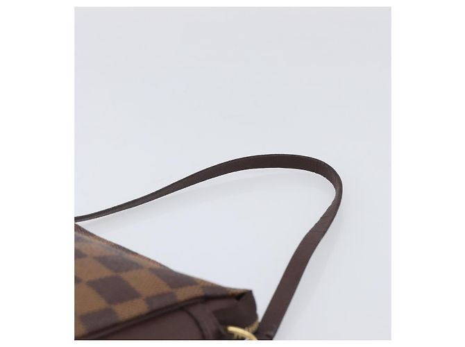 LOUIS VUITTON Damier Ebene Trousse Makeup Pouch N51982 LV Auth 204350 - vista 8