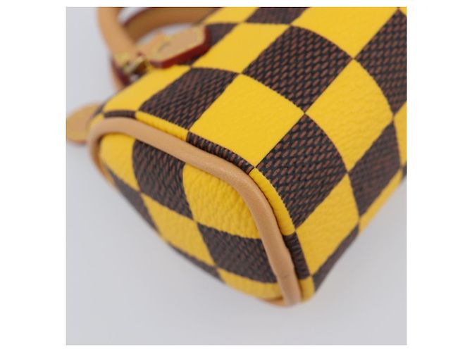LOUIS VUITTON Damier Pop Mini Speedy Pouch M01694 LV Auth 202599SAM Damier ebene - Ansicht 15