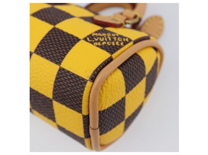 LOUIS VUITTON Damier Pop Mini Speedy Pouch M01694 LV Auth 202599SAM Damier ebene - Ansicht 16