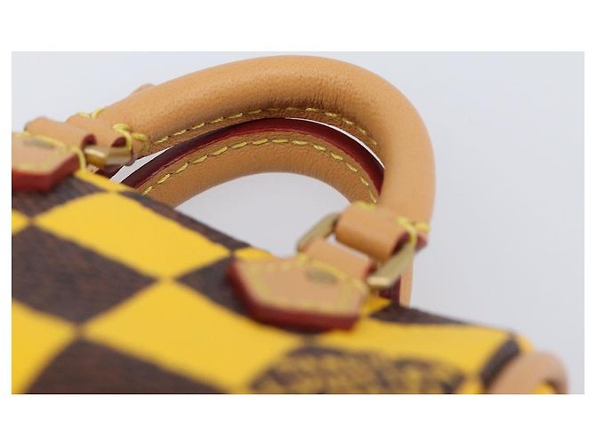 LOUIS VUITTON Damier Pop Mini Speedy Pouch M01694 LV Auth 202599SAM Damier ebene - Ansicht 8
