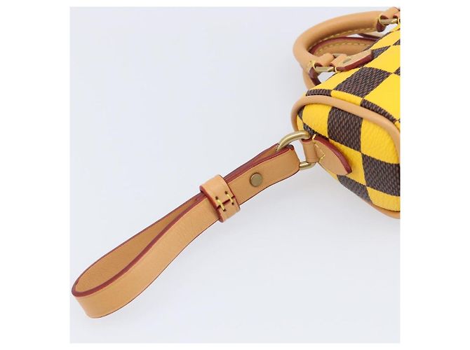 LOUIS VUITTON Damier Pop Mini Speedy Pouch M01694 LV Auth 202599SAM Damier ebene - Ansicht 9