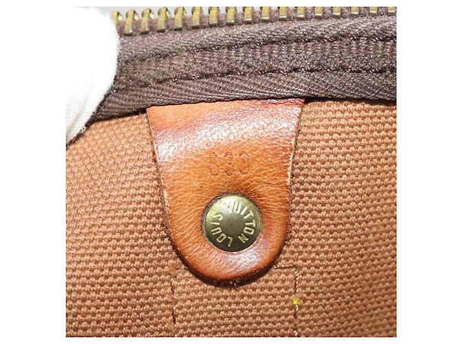 LOUIS VUITTON Monogram Keepall 55 Boston Bag Vintage M41424 LV Auth 200994 Monogramma - vista 11