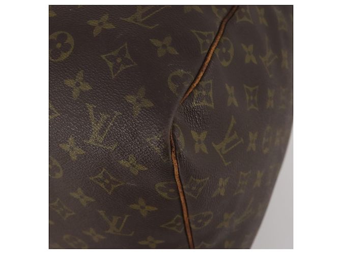 LOUIS VUITTON Monogram Keepall 55 Boston Bag Vintage M41424 LV Auth 200994 Monogramma - vista 14