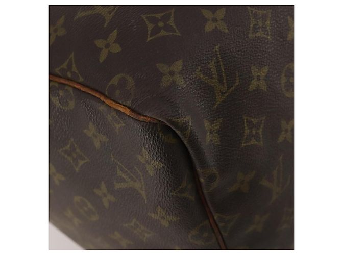 LOUIS VUITTON Monogram Keepall 55 Boston Bag Vintage M41424 LV Auth 200994 Monogramma - vista 15