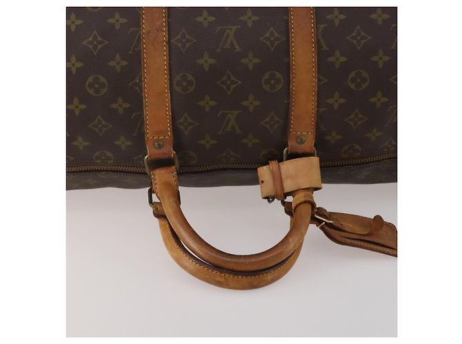 LOUIS VUITTON Monogram Keepall 55 Boston Bag Vintage M41424 LV Auth 200994 Monogramma - vista 7