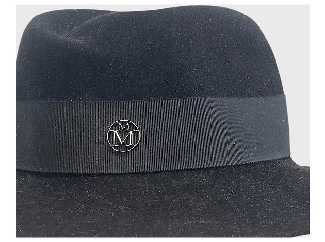 Cappello Maison Michel nero T.S - vista 2