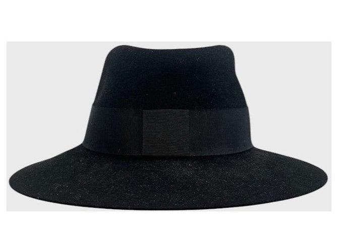Cappello Maison Michel nero T.S - vista 6
