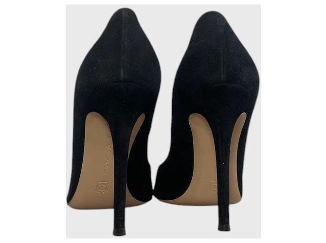 Gianvito Rossi décolleté nere T.38 Nero - vista 3