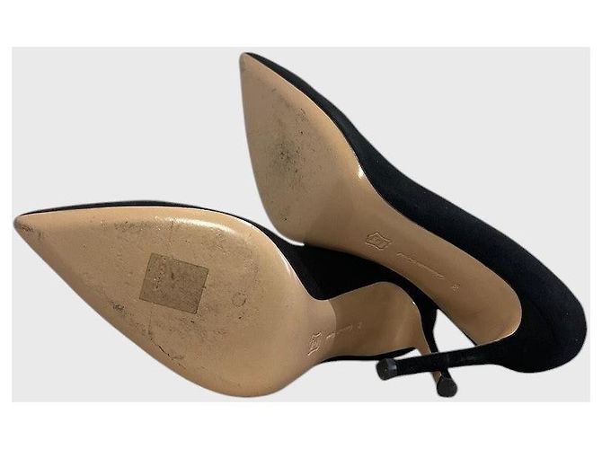 Gianvito Rossi décolleté nere T.38 Nero - vista 4