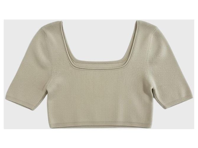 Top Jacquemus beige T.36 - vista 4