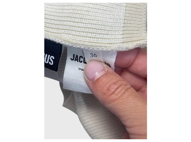Top Jacquemus beige T.36 - vista 7