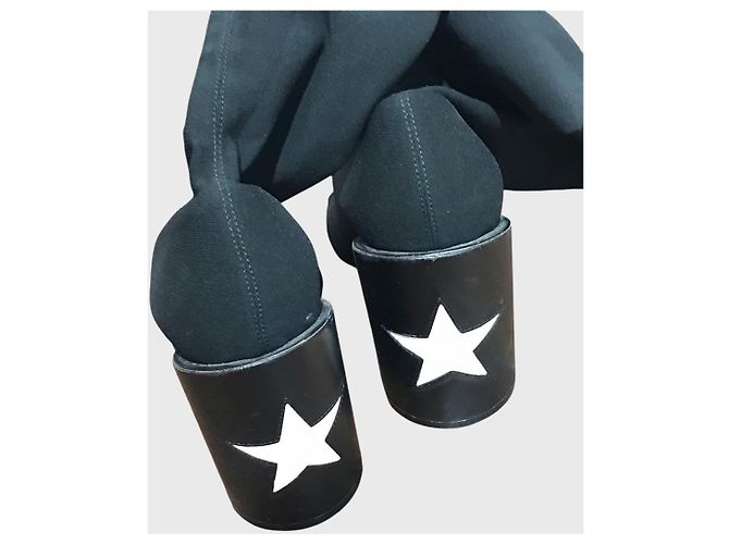 Givenchy Overknee-Stiefel schwarz T.37 - Ansicht 3