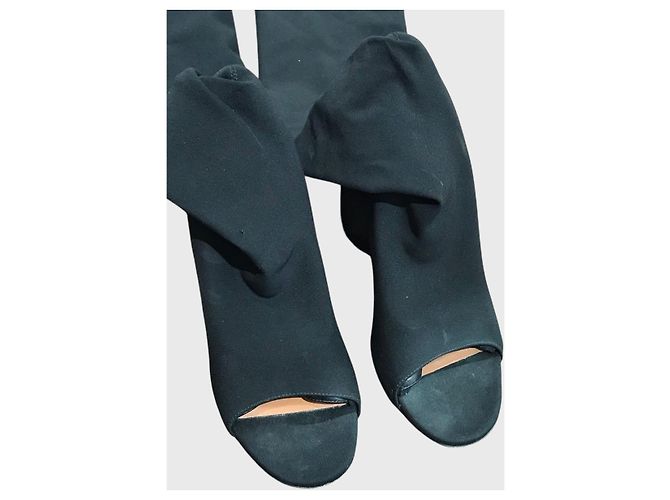 Givenchy Overknee-Stiefel schwarz T.37 - Ansicht 5