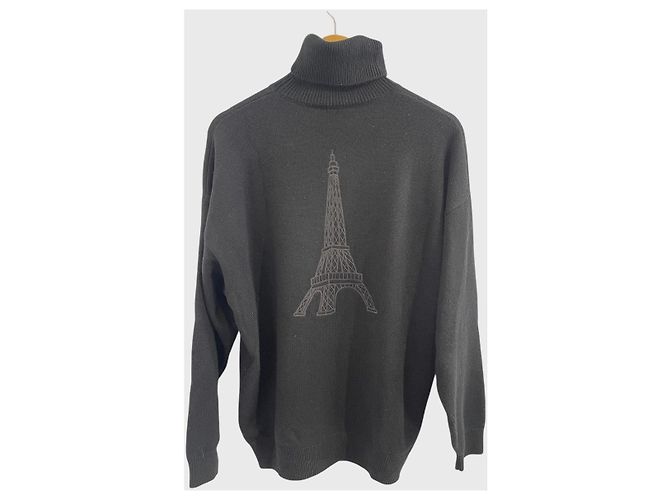 Balenciaga Pullover schwarz T.S Blau - Ansicht 3