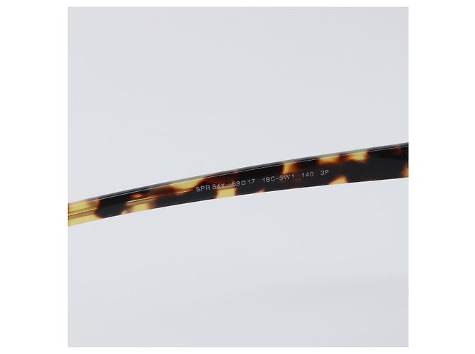 PRADA Sunglasses Metal Brown Silver Auth BA15585 Silvery - view 11