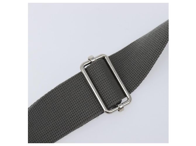 Hermès Borsa a tracolla HERMES Good News Taurillon Clemence Gray Silver Auth BA15507V Marrone Argento - vista 16