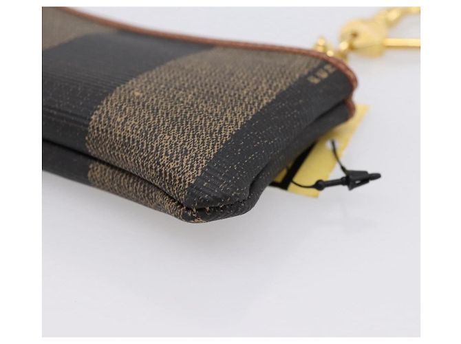 FENDI Zucca Canvas Coin Key Case Black Brown Auth am12652V - view 15