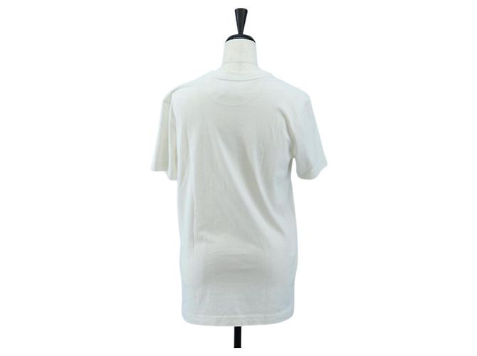 Camiseta de manga corta Coach Signature de algodón XS Blanco Auth 203737M - vista 2