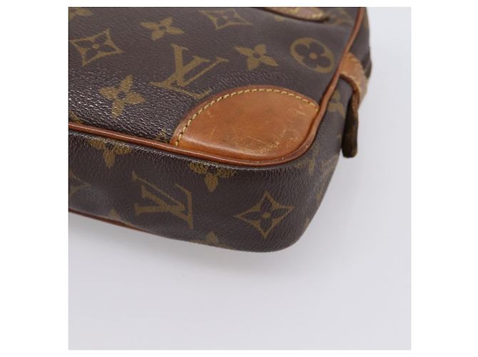 LOUIS VUITTON Monogram Marly Dragonne GM Clutch Bag M51825 LV Auth BA15596 Monogramm - Ansicht 14