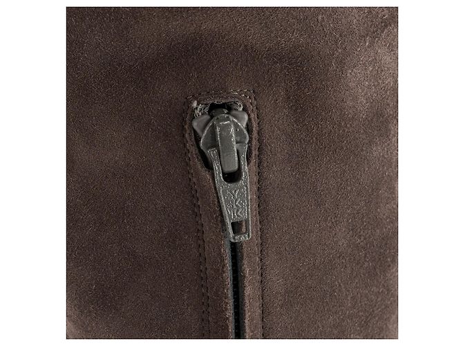 Autre Marque SAINT LAURENT - Botas altas Saint Laurent de ante gris (T36) - vista 4