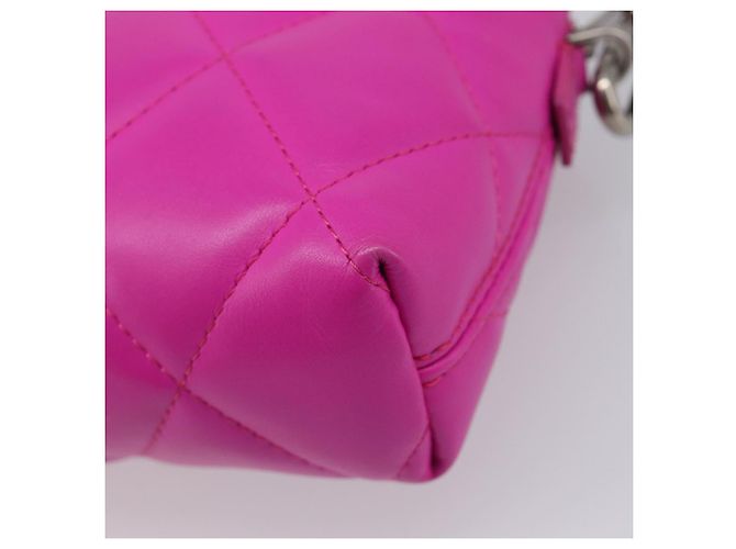 Borsa Camera BALENCIAGA Touch Puffy XS Pelle Viola Argento 616060 Auth BA15787V Porpora - vista 18