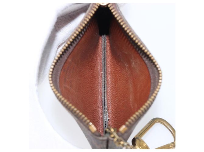 LOUIS VUITTON Monogram Pochette Cles Münzbeutel M62650 LV Auth 204619 Monogramm - Ansicht 11